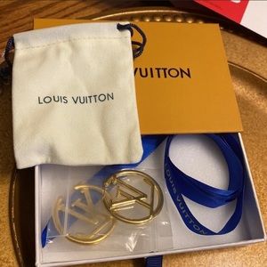 - Louis Vuitton Hoop Earrings